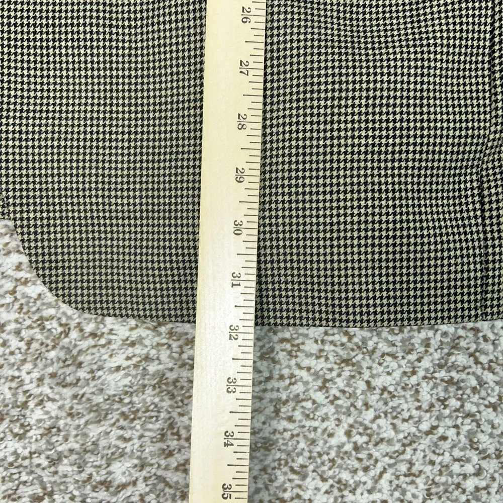 Ralph Ralph Lauren Blazer Mens 44R‎ Brown Black Houndstooth Wool Sport Jacket